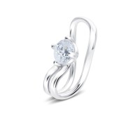 Curved Gems Ear Cuff EC-1209